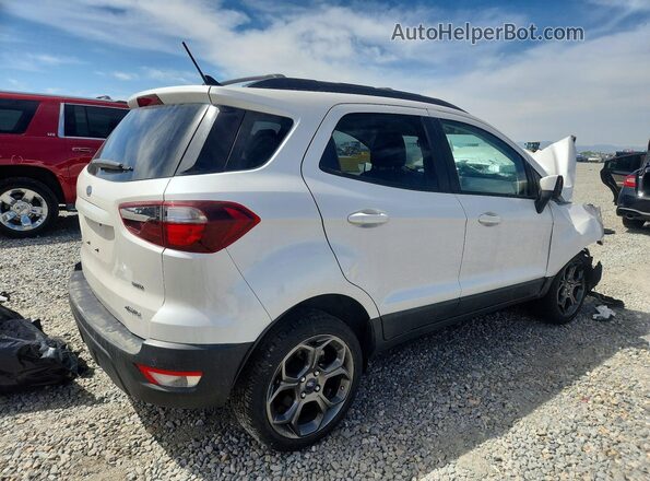 MAJ6P1CL7JC194968 2018 FORD ECOSPORT Белый Задняя правая четверть