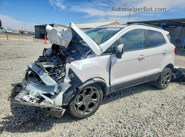 MAJ6P1CL7JC194968 2018 FORD ECOSPORT Белый Передняя левая четверть