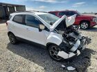 2018 Ford Ecosport Ses Белый vin: MAJ6P1CL7JC194968