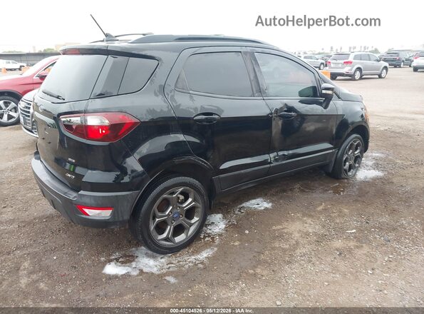 MAJ6P1CL9JC208241 2018 FORD ECOSPORT Black Задня права чверть