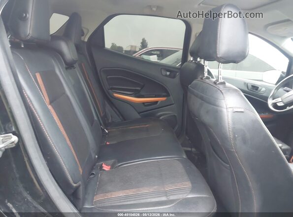 MAJ6P1CL9JC208241 2018 FORD ECOSPORT Black Вид наклейки з VIN-кодом