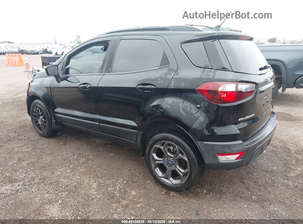 MAJ6P1CL9JC208241 2018 FORD ECOSPORT Black Задня ліва чверть