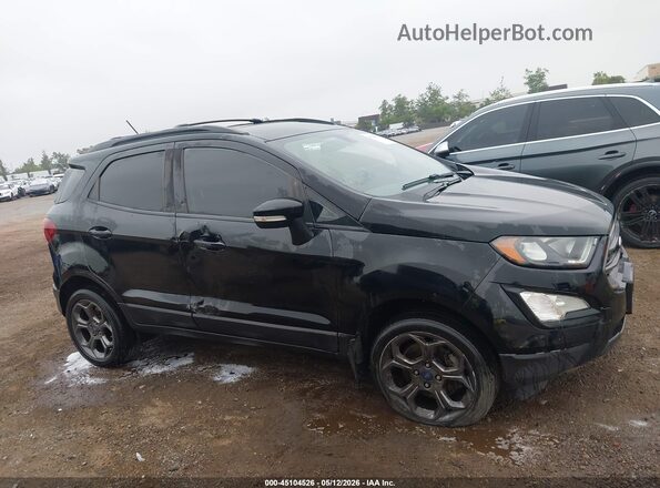 MAJ6P1CL9JC208241 2018 FORD ECOSPORT Black Вид задньої частини салону