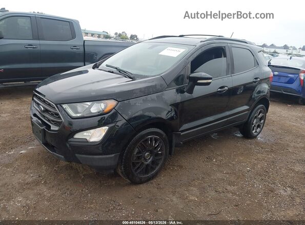MAJ6P1CL9JC208241 2018 FORD ECOSPORT Black Передня ліва чверть