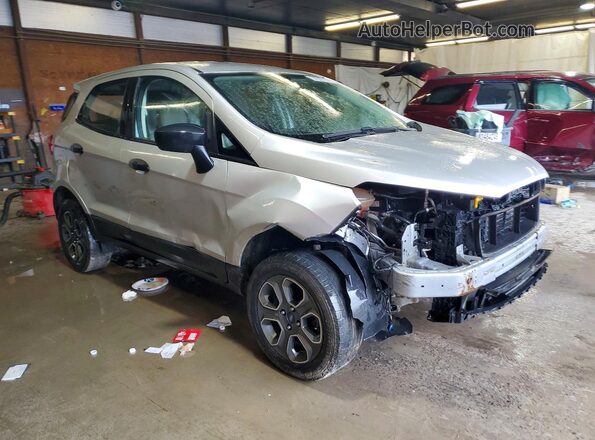 MAJ6P1SL0JC218237 2018 FORD ECOSPORT Silver Przód prawy