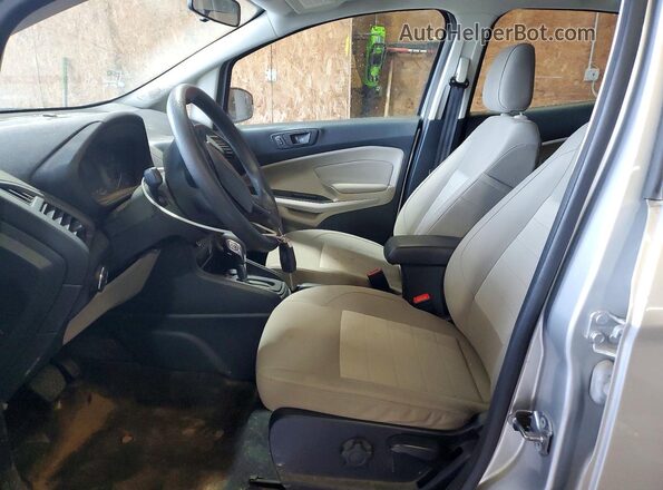 MAJ6P1SL0JC218237 2018 FORD ECOSPORT Silver Widok wnętrza z przodu