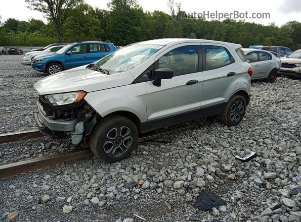 MAJ6P1SL0JC218237 2018 FORD ECOSPORT Silver Przód lewy