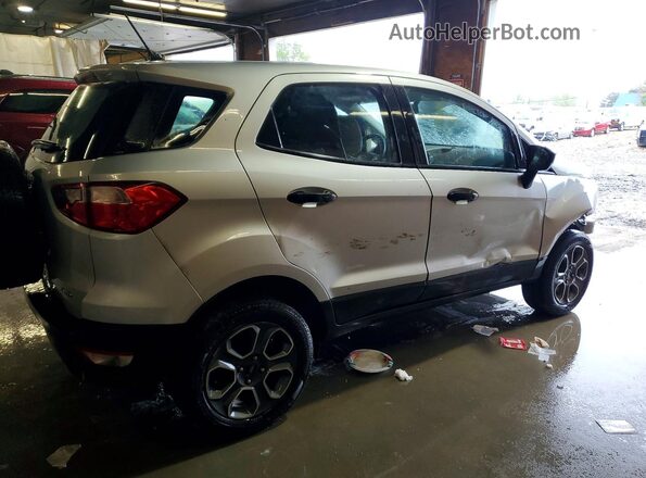 MAJ6P1SL0JC218237 2018 FORD ECOSPORT Silver Tył prawy