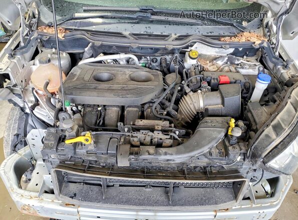 MAJ6P1SL0JC218237 2018 FORD ECOSPORT Silver Widok komory silnika