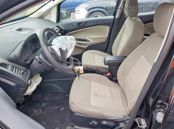 MAJ6P1SL5JC244137 2018 FORD ECOSPORT Black Սալոնի դիմացի տեսք