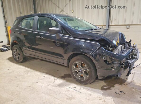 MAJ6P1SL5JC244137 2018 FORD ECOSPORT Black Առջևի աջ