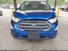 2018 Ford Ecosport Se Синий vin: MAJ6P1UL0JC172891