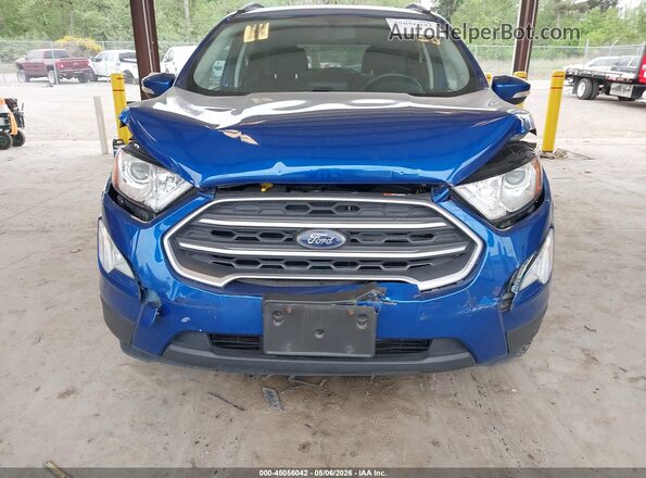 MAJ6P1UL0JC172891 2018 FORD ECOSPORT Синий Вид спереди