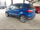 2018 Ford Ecosport Se Синий vin: MAJ6P1UL0JC172891