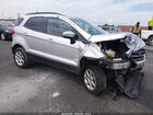2018 Ford Ecosport Se Silver vin: MAJ6P1UL0JC213732