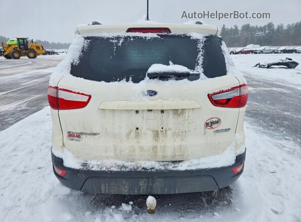 MAJ6P1UL2JC197775 2018 FORD ECOSPORT White Widok z tyłu