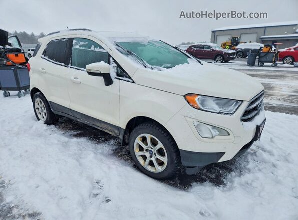 MAJ6P1UL2JC197775 2018 FORD ECOSPORT White Przód prawy