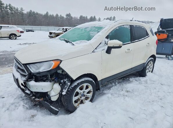 MAJ6P1UL2JC197775 2018 FORD ECOSPORT White Przód lewy