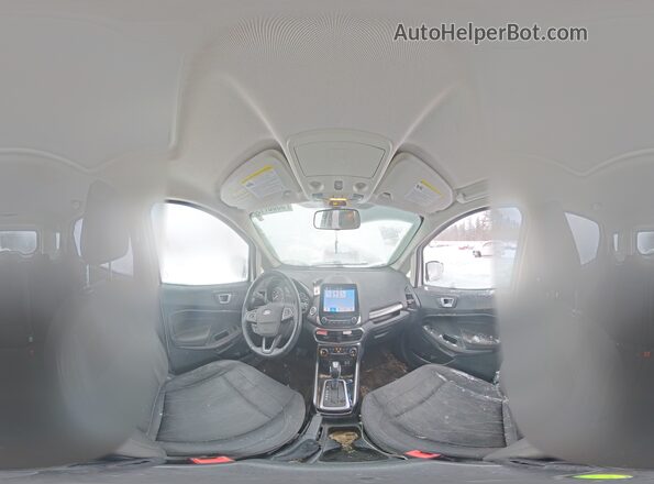 MAJ6P1UL2JC197775 2018 FORD ECOSPORT White Widok naklejki z numerem VIN