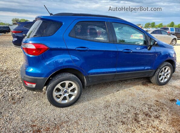 MAJ6P1UL3JC223591 2018 FORD ECOSPORT Blue უკანა მარჯვენა