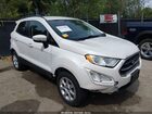 2018 Ford Ecosport Se White vin: MAJ6P1UL4JC207125