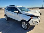 2018 Ford Ecosport Se White vin: MAJ6P1UL5JC197561