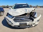 2018 Ford Ecosport Se White vin: MAJ6P1UL5JC197561