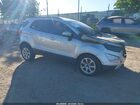2018 Ford Ecosport Se Silver vin: MAJ6P1UL5JC240831