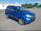 2018 Ford Ecosport Se Blue vin: MAJ6P1UL7JC217146