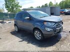 2018 Ford Ecosport Se Gray vin: MAJ6P1UL9JC208948