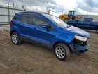 2018 Ford Ecosport Se Blue vin: MAJ6P1ULXJC189553