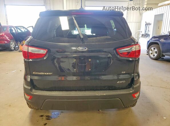 MAJ6P1ULXJC220607 2018 FORD ECOSPORT Black Vista trasera