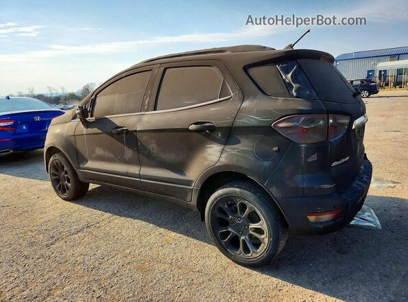 MAJ6P1WL2JC248544 2018 FORD ECOSPORT Gray Trasero izquierdo
