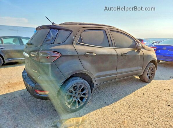 MAJ6P1WL2JC248544 2018 FORD ECOSPORT Gray Trasero derecho