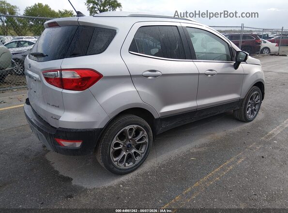 MAJ6P1WL5JC170910 2018 FORD ECOSPORT Silver Tył prawy