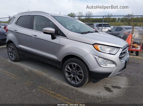 MAJ6P1WL5JC170910 2018 FORD ECOSPORT Silver Przód prawy