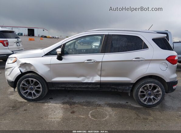 MAJ6P1WL5JC170910 2018 FORD ECOSPORT Silver 