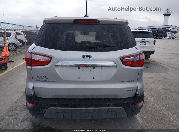 MAJ6P1WL5JC170910 2018 FORD ECOSPORT Silver 