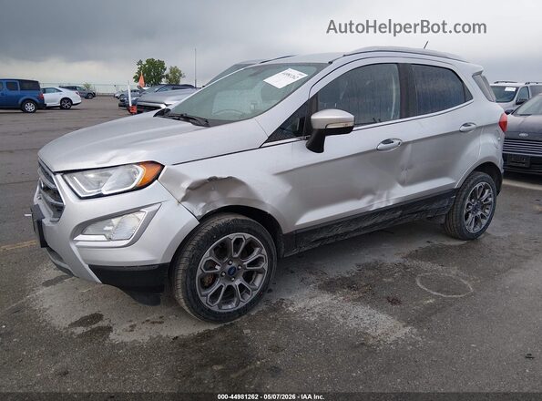 MAJ6P1WL5JC170910 2018 FORD ECOSPORT Silver Przód lewy