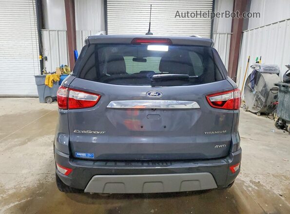 MAJ6P1WL6JC168020 2018 FORD ECOSPORT Gray Հետևի տեսք