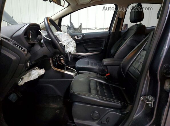 MAJ6P1WL6JC168020 2018 FORD ECOSPORT Gray Սալոնի դիմացի տեսք