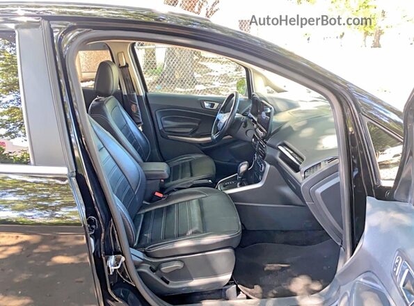 MAJ6P1WL7JC169368 2018 FORD ECOSPORT Черный Вид спереди