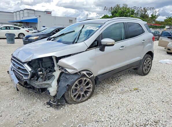 MAJ6P1WL9JC180503 2018 FORD ECOSPORT Silver Przód lewy