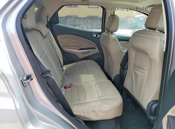 MAJ6P1WL9JC180503 2018 FORD ECOSPORT Silver Widok tylnych siedzeń