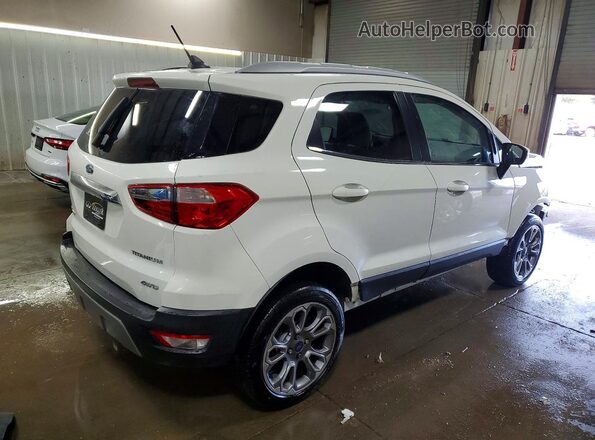 MAJ6P1WLXJC212794 2018 FORD ECOSPORT White უკანა მარჯვენა