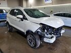 2018 Ford Ecosport Titanium White vin: MAJ6P1WLXJC212794 2018 Ford Ecosport Titanium White vin: MAJ6P1WLXJC212794