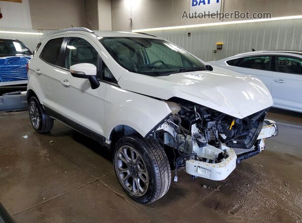 MAJ6P1WLXJC212794 2018 FORD ECOSPORT White წინა მარჯვენა