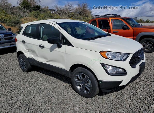 MAJ6S3FL0LC370557 2020 FORD ECOSPORT White Przód prawy
