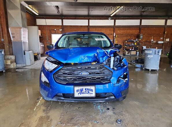 MAJ6S3FL1LC383012 2020 FORD ECOSPORT Синий Вид спереди
