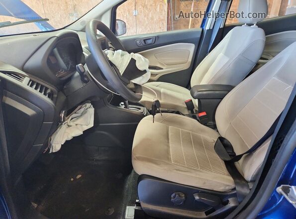 MAJ6S3FL1LC383012 2020 FORD ECOSPORT Синий Вид салона спереди